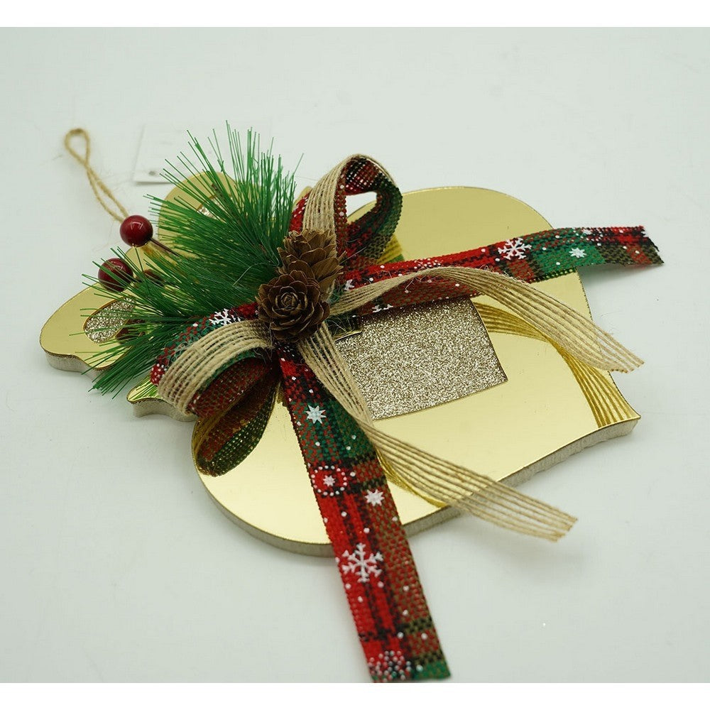 Ornament Brad, Inima, Lucios, 15*16Cm, Acril, Interior/ Exterior
