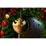 Ornament brad, Flippy, Luna, Auriu, Lucios, 10*25CM, Acril, Interior/ Exterior - vivimall.ro