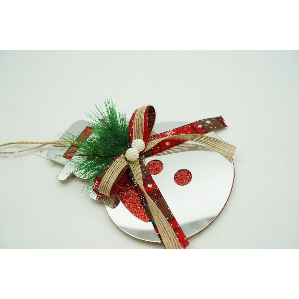 Ornament Brad, Om De Zapada, Lucios, 14*17Cm, Acril, Interior/ Exterior