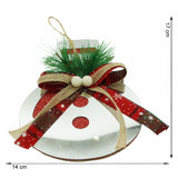 Ornament Brad, Om De Zapada, Lucios, 14*17Cm, Acril, Interior/ Exterior