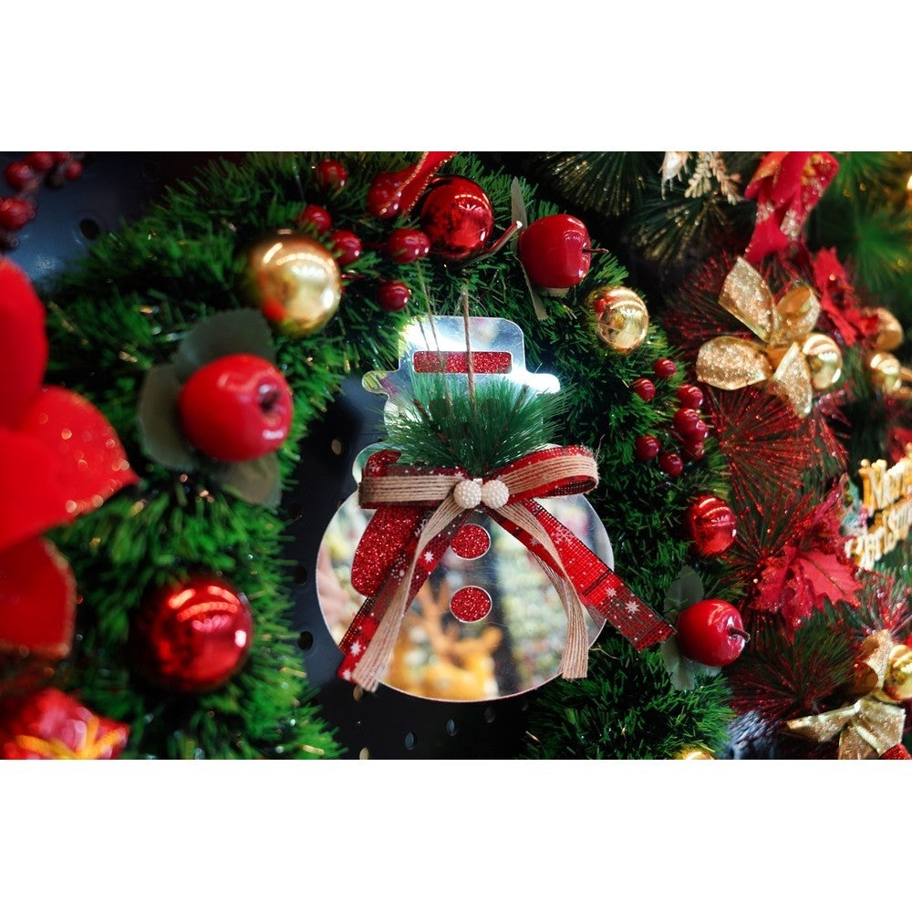Ornament Brad, Om De Zapada, Lucios, 14*17Cm, Acril, Interior/ Exterior