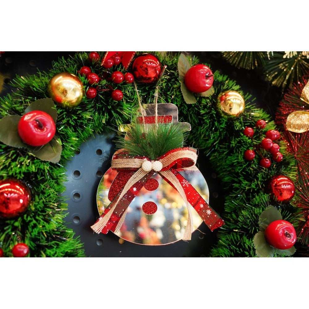 Ornament Brad, Om De Zapada, Lucios, 14*17Cm, Acril, Interior/ Exterior