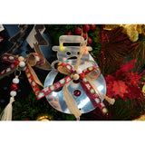 Ornament brad, Flippy, Om de zapada, Argintiu, Lucios, 14*26CM, Acril, Interior/ Exterior - vivimall.ro