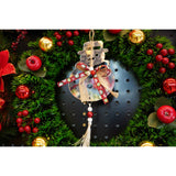 Ornament brad, Flippy, Om de zapada, Argintiu, Lucios, 14*26CM, Acril, Interior/ Exterior - vivimall.ro