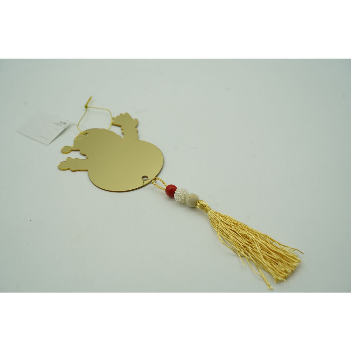 Ornament brad, Flippy, Om de zapada, Auriu, Lucios, 10*23CM, Acril, Interior/ Exterior - vivimall.ro