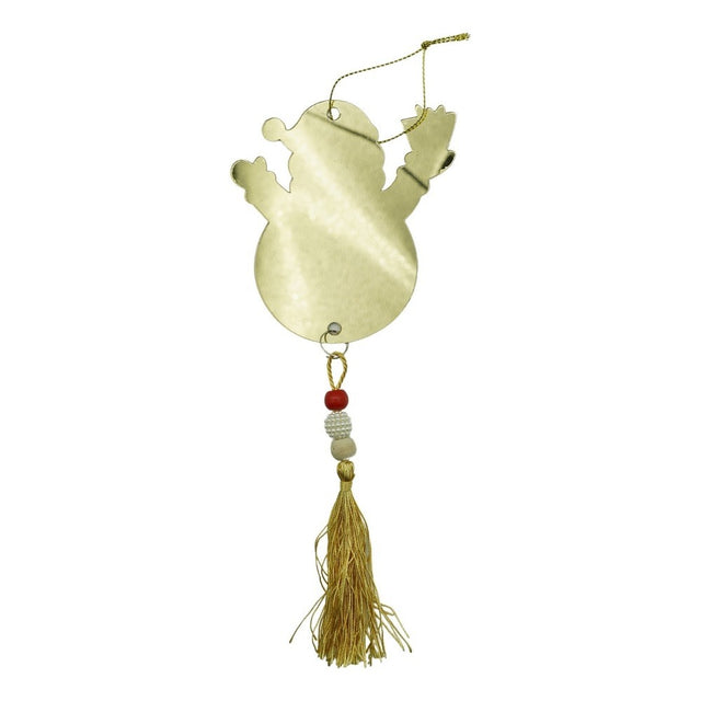 Ornament brad, Flippy, Om de zapada, Auriu, Lucios, 10*23CM, Acril, Interior/ Exterior - vivimall.ro