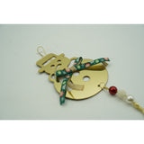 Ornament brad, Flippy, Om de zapada, Auriu, Lucios, 14*30CM, Acril, Interior/ Exterior - vivimall.ro