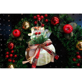 Ornament brad, Flippy, Om de zapada, Auriu, Lucios, 16*17CM, Acril, Interior/ Exterior - vivimall.ro