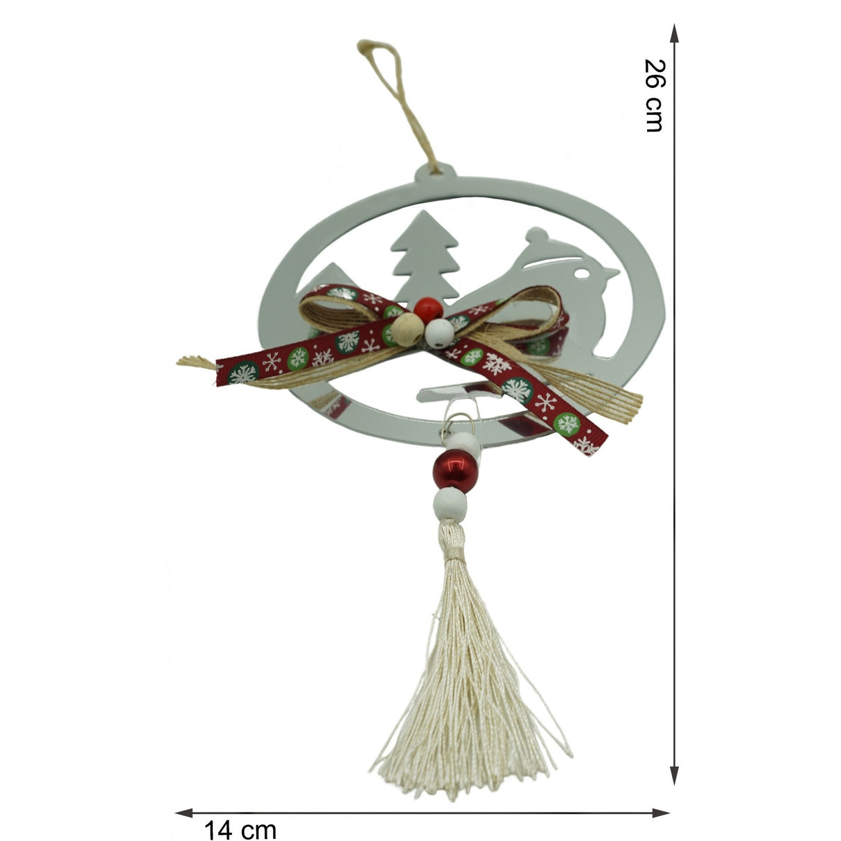 Ornament Brad, Pasare, Lucios, 14*26Cm, Acril, Interior/ Exterior