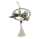 Ornament brad, Flippy, Pasare, Argintiu, Lucios, 14*26CM, Acril, Interior/ Exterior - vivimall.ro