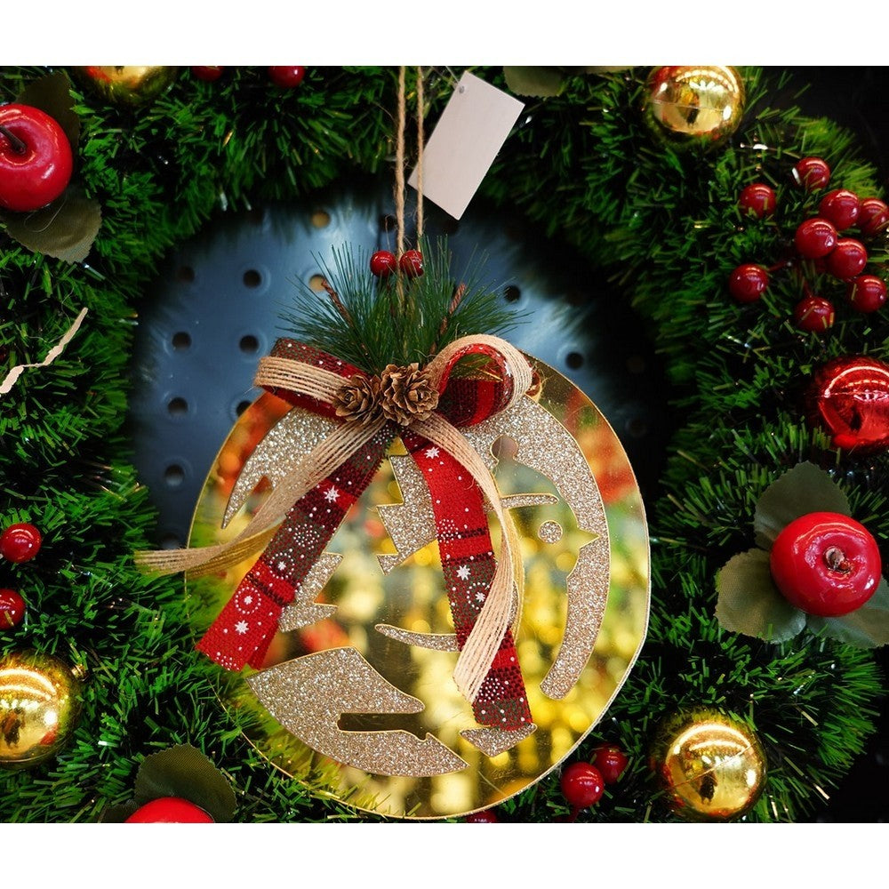 Ornament Brad, Pasare, Lucios, 17*17Cm, Acril, Interior/ Exterior