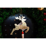 Ornament Brad, Ren, Lucios, 10*25Cm, Acril, Interior/ Exterior
