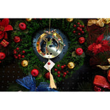 Ornament Brad, Ren, Lucios, 15*25Cm, Acril, Interior/ Exterior