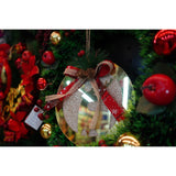 Ornament brad, Flippy, Ren, Auriu, Lucios, 17*17CM, Acril, Interior/ Exterior - vivimall.ro