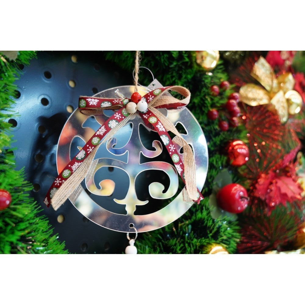 Ornament Brad, Rotund, Lucios, 14*26Cm, Acril, Interior/ Exterior