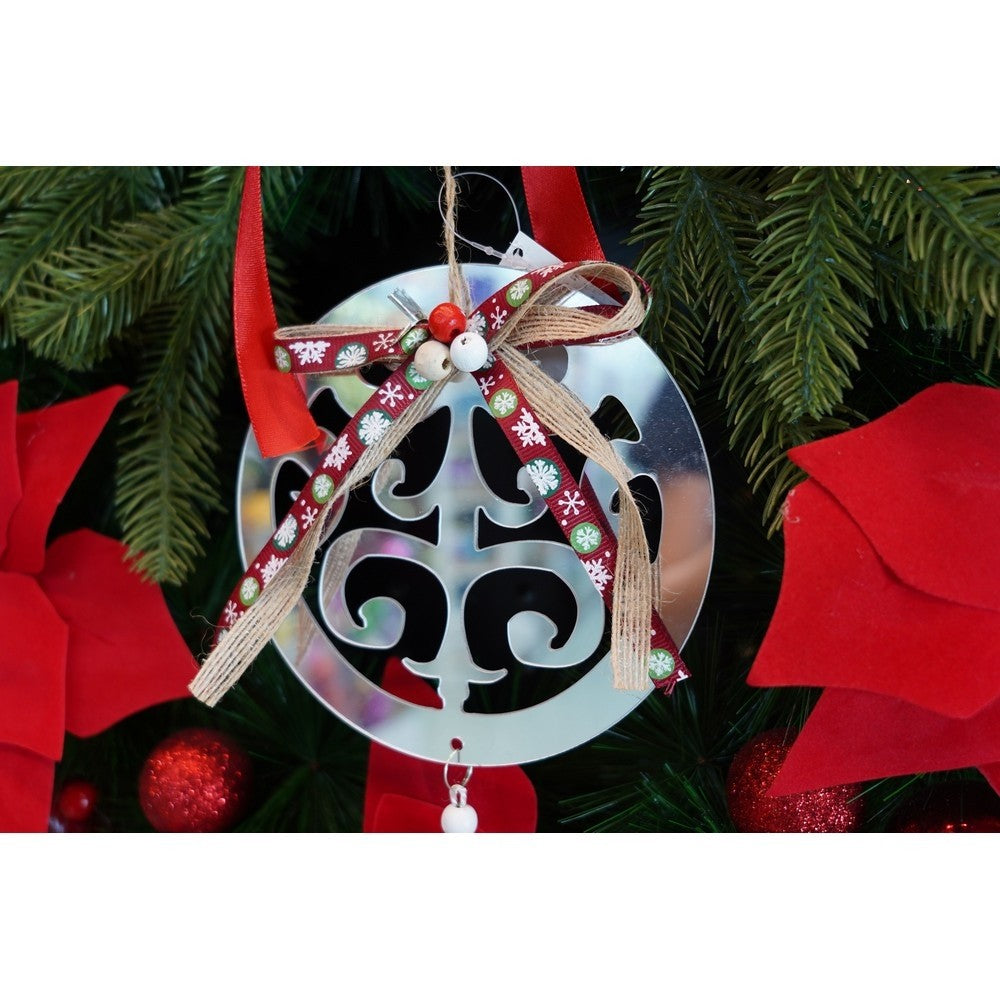 Ornament Brad, Rotund, Lucios, 14*26Cm, Acril, Interior/ Exterior
