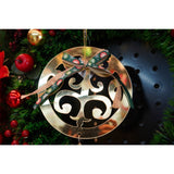 Ornament brad, Flippy, Rotund, Auriu, Lucios, 15*26CM, Acril, Interior/ Exterior - vivimall.ro