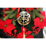 Ornament brad, Flippy, Rotund, Auriu, Lucios, 15*26CM, Acril, Interior/ Exterior - vivimall.ro