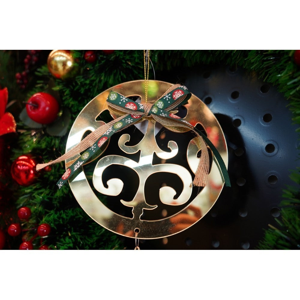 Ornament Brad, Rotund, Lucios, 15*26Cm, Acril, Interior/ Exterior