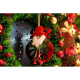 Ornament Brad, Rotund Cu Clopotei, Lucios, 15*20Cm, Acril, Interior/ Exterior