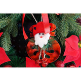 Ornament Brad, Rotund Cu Clopotei, Lucios, 15*20Cm, Acril, Interior/ Exterior