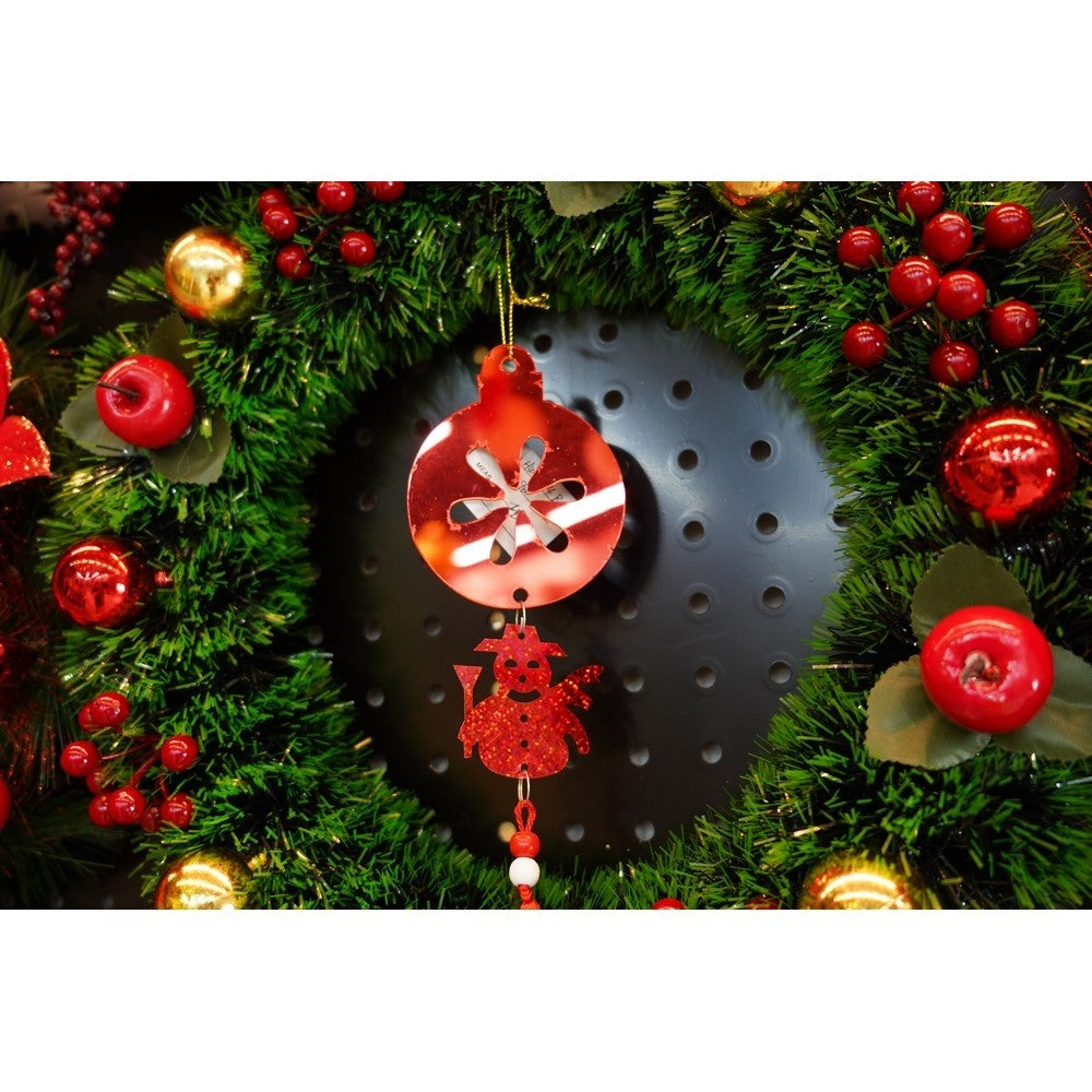 Ornament Brad, Rotund, Om De Zapada, Lucios, 10*28Cm, Acril, Interior/ Exterior