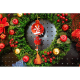 Ornament Brad, Rotund, Om De Zapada, Lucios, 10*28Cm, Acril, Interior/ Exterior
