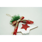 Ornament brad, Flippy, Stea, Argintiu, Lucios, 14*17CM, Acril, Interior/ Exterior - vivimall.ro