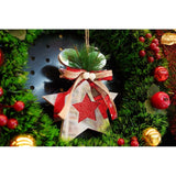 Ornament Brad, Stea, Lucios, 14*17Cm, Acril, Interior/ Exterior