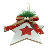 Ornament Brad, Stea, Lucios, 14*17Cm, Acril, Interior/ Exterior