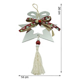 Ornament brad, Flippy, Stea, Argintiu, Lucios, 14*26CM, Acril, Interior/ Exterior - vivimall.ro