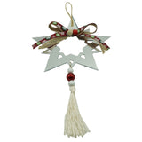 Ornament brad, Flippy, Stea, Argintiu, Lucios, 14*26CM, Acril, Interior/ Exterior - vivimall.ro