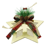 Ornament Brad, Stea, Lucios, 17*17Cm, Acril, Interior/ Exterior