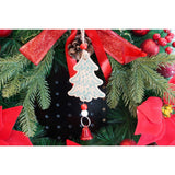 Ornament de brad bradulet, Flippy, multicolor, lemn, 17 cm - vivimall.ro