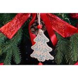 Ornament de brad bradulet, Flippy, multicolor, lemn, 17 cm - vivimall.ro