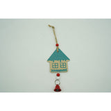 Ornament De Brad Casuta, Lemn, 18 Cm