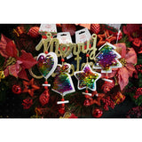 Ornament de brad clopotel din paiete, Flippy, multicolor, lemn, 18 cm - vivimall.ro