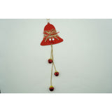 Ornament De Brad Clopotel, Lemn/Textil, 36 Cm
