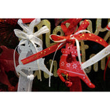 Ornament De Brad Craciun Cerb, Lemn, 25 Cm