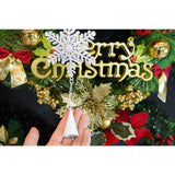 Ornament De Brad Fulg De Nea, Metal, 20 Cm