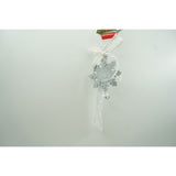 Ornament De Brad Fulg De Nea, Lemn, 25 Cm