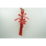 Ornament De Brad Fulg De Nea, Lemn, 25 Cm