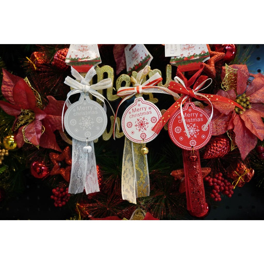 Ornament De Brad Medalion, Lemn, 25 Cm