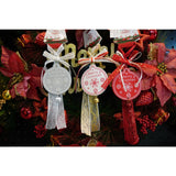 Ornament De Brad Medalion, Lemn, 25 Cm