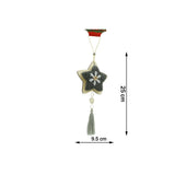 Ornament De Brad Stea, Lemn/Textil, 25 Cm