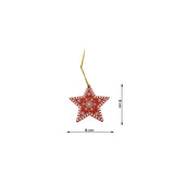 Ornament De Brad Stea, Lemn, 7.5 Cm