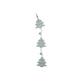 Ornament De Brad Trei Pomi De Craciun, Metal, 30 Cm