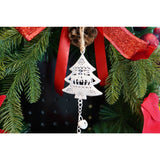 Ornament De Brad Trei Pomi De Craciun, Metal, 30 Cm