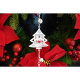 Ornament De Brad Trei Pomi De Craciun, Metal, 30 Cm