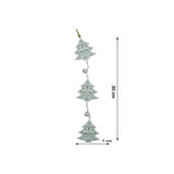 Ornament De Brad Trei Pomi De Craciun, Metal, 30 Cm